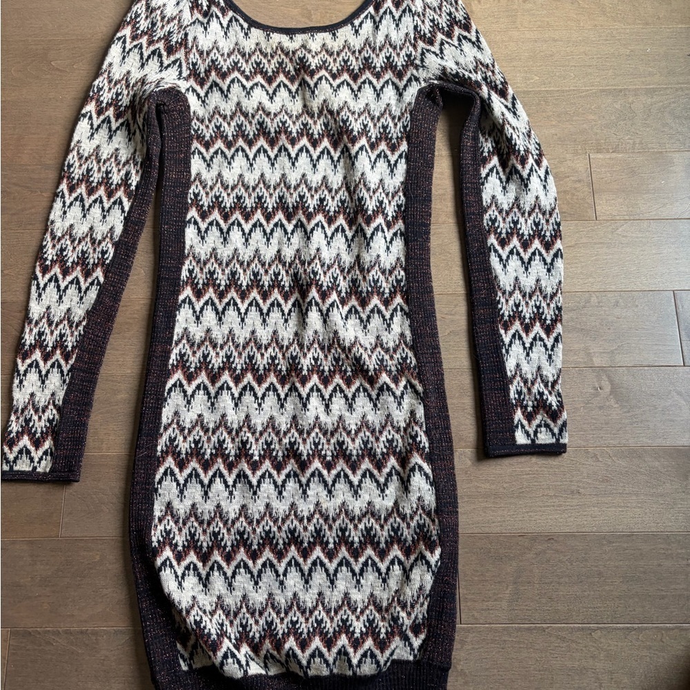Free People Textured Knit Sweater